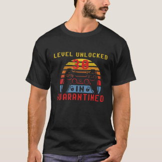 T-shirt Niveau 30 Déverrouillé En Quarantaine 30e Annivers