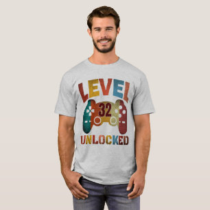 T-Shirt Niveau 32 débloqué