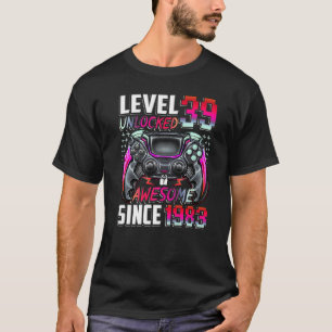 T-shirt Niveau 39 Déverrouillé stupéfiant depuis 1983 39e 