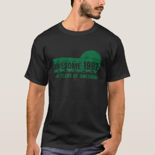 T-shirt Niveau 40 Déverrouillé Jeu Vidéo 40E Anniversaire