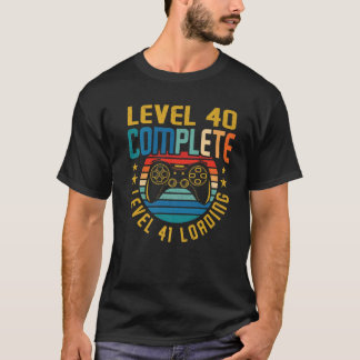 T-shirt Niveau 40 Niveau Complet Niveau 41 Chargement 40E 