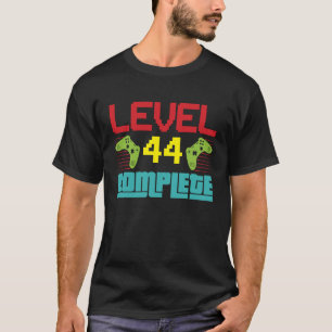 T-shirt Niveau 44 Niveau complet 44 Déverrouillé 44 Annive