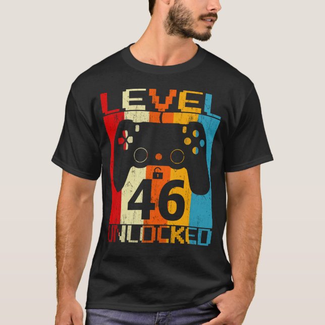 T-shirt Niveau 46 déverrouillé (Devant)