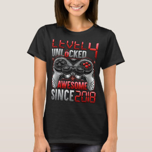 T-shirt Niveau 4 déverrouillé stupéfiant depuis 2018 4e an
