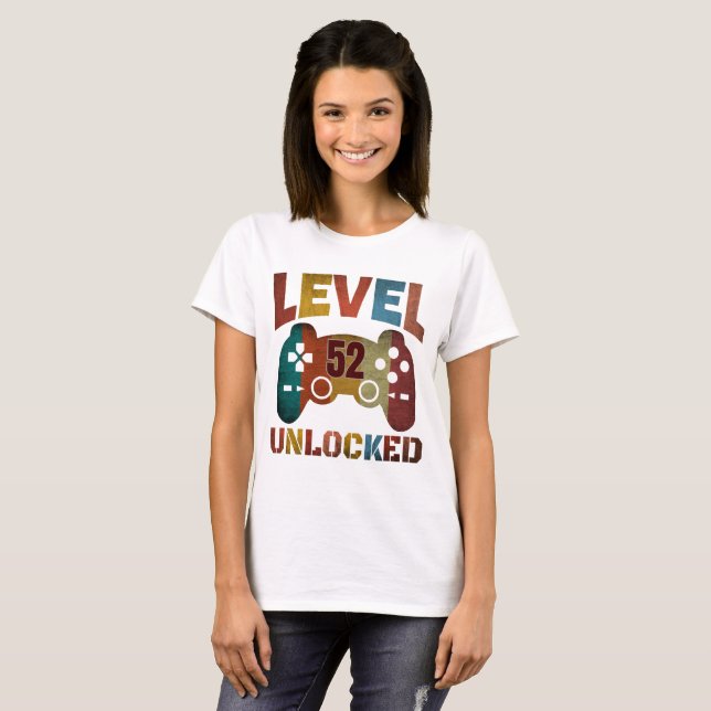 T-shirt NIVEAU 52 DÉVERROUILLÉ (Devant entier)