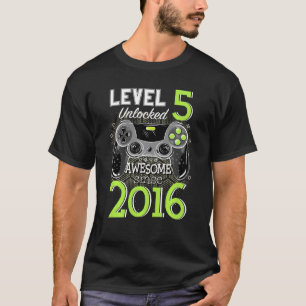 T-shirt Niveau 5 déverrouillé stupéfiant depuis 2016 Video