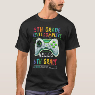 T-shirt Niveau 5e année Complet Bonjour 6e année Chargemen