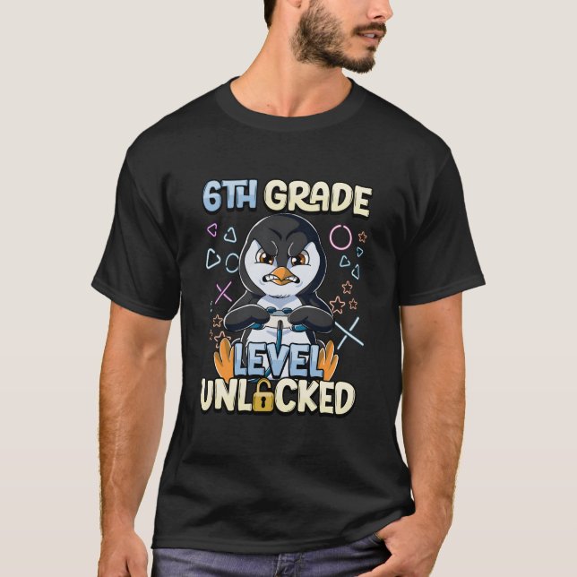 T-shirt Niveau 6e Débloqué (Devant)