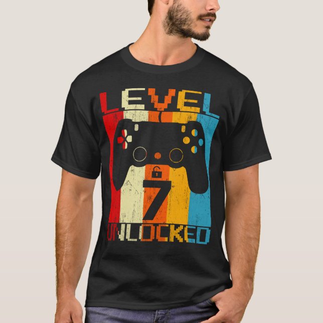 T-shirt Niveau 7 déverrouillé (Devant)