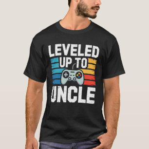 T-shirt Niveau Atteint : Mode de jeu drôle de l'oncle acti