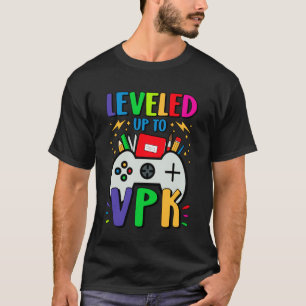 T-shirt Niveau atteint VPK Retour à l'école Premier jour d