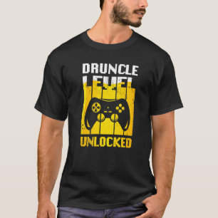 T-shirt Niveau d'alcool déverrouillé Boisson de bière Vidé