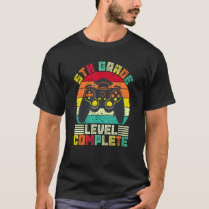 T-shirt Niveau de 5e année achevé pour la cinquième année