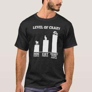 T-shirt Niveau De Fou Hermite Crabe Coquillages Aquacu