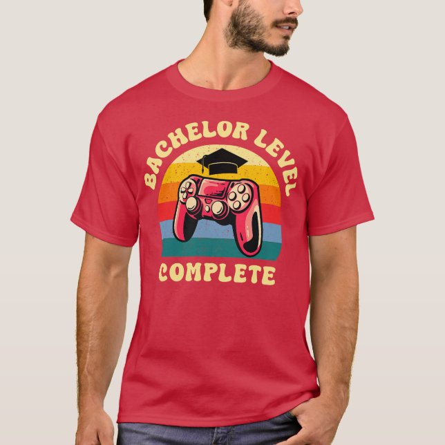 T-shirt Niveau de licence achevé (Devant)