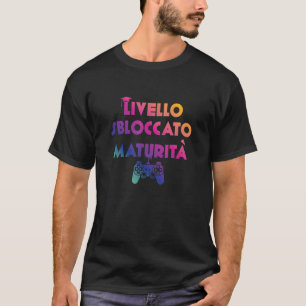 T-shirt Niveau de maturité non verrouillée 2022 Baccalauré