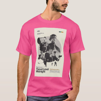 T-shirt Niveau de menace minuit
