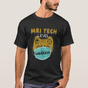 T-shirt Niveau de technologie IRM déverrouillé Amusant Nou