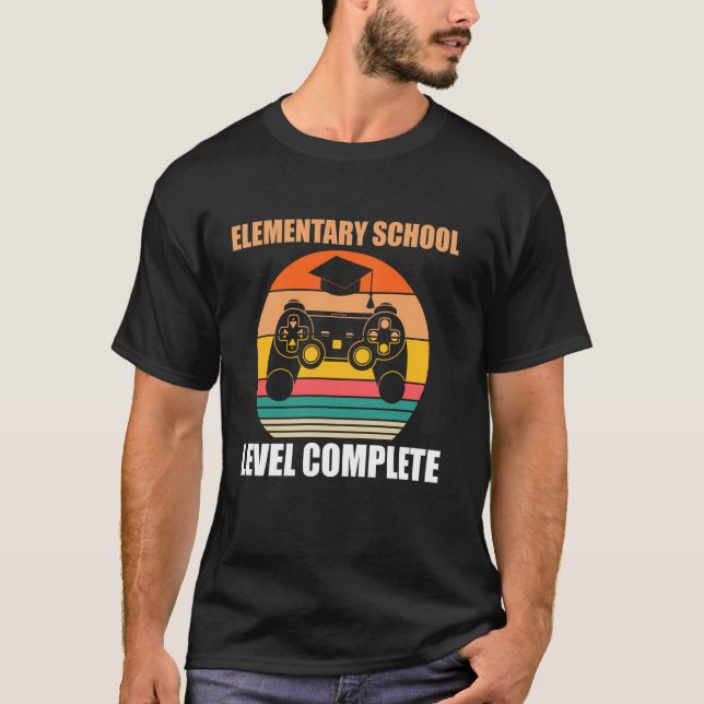 T-shirt niveau école primaire école primaire complète (Devant)