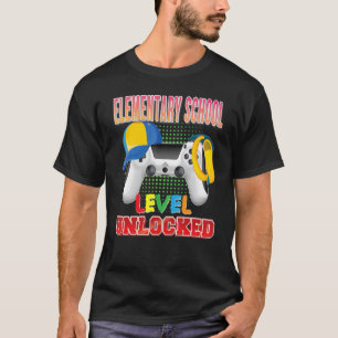 T-shirt Niveau élémentaire école déverrouillé jeu vidéo Ga