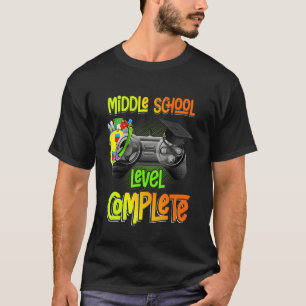 T-shirt Niveau intermédiaire Terminé Graduate Vidéo Jeu G