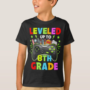 T-shirt Niveau jusqu'à 8e année Enseignant 8e année Retour