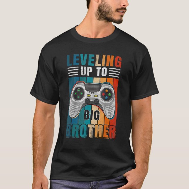 T-shirt Niveau jusqu'aux jeux vidéo Big Brother (Devant)