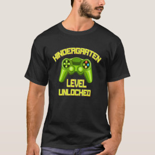 T-shirt Niveau Maternelle Débloqué Gamer de la Rentrée Sco