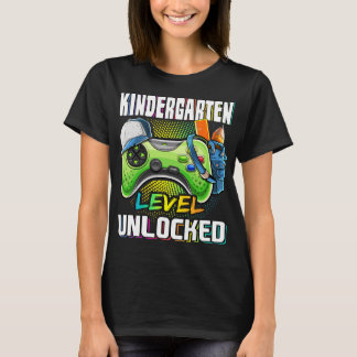 T-shirt Niveau Maternelle Débloqué Jeu Vidéo Byck To Sch