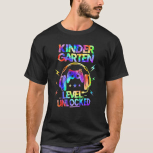 T-shirt Niveau Maternelle Débloqué Jeux Vidéo Écolier Rent