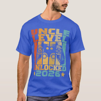 T-shirt Niveau Oncle Débloqué 2026 Annonce Bébé Oncle