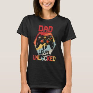 T-shirt Niveau papa homme Déverrouillé Déverrouillé Contrô