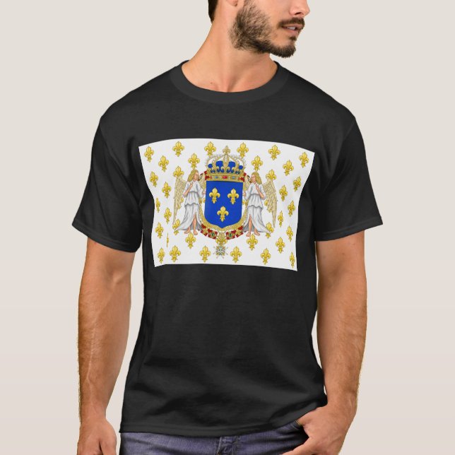 T-shirt Niveau royal du royaume de la France (Devant)