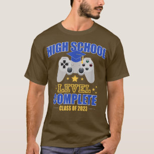 T-shirt Niveau Secondaire Classe Complète De 2023 Graduati