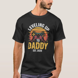 T-shirt Niveau supérieur à Papa Estimé 2026 Papa joueur dr