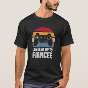 T-shirt Niveau Supérieur Aux Cadeaux de Fiancée Pour Elle