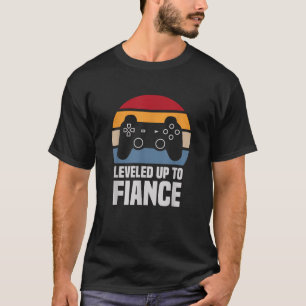 T-shirt Niveau Supérieur Cadeaux de Fiancé Pour Lui Nouvel