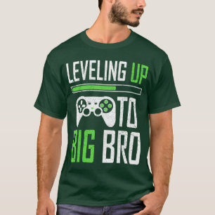 T-shirt Niveau supérieur Grand Frère Gamer promu Grand Frè