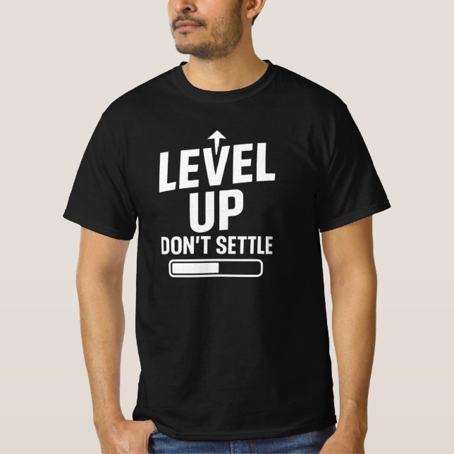 T-shirt Niveau supérieur ne règle pas (Devant)
