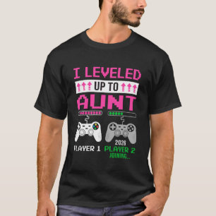 T-shirt Niveau Supérieur Tante 2026 Drôle De Jeu Vidéo Bie