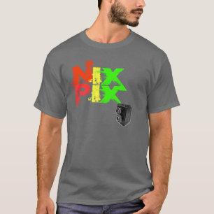 T-shirt NIX PIX de SMOOSHED avec l'appareil-photo vintage