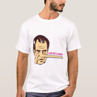 T-shirt Nixon, je ne suis pas un escroc