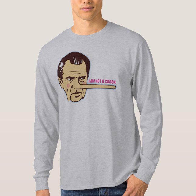 T-shirt Nixon, je ne suis pas un escroc (Devant)