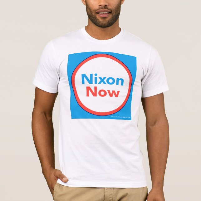 T-shirt Nixon Now-1968 (Devant)