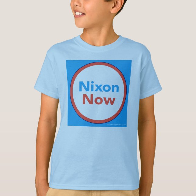 T-shirt Nixon Now-1968 (Devant)