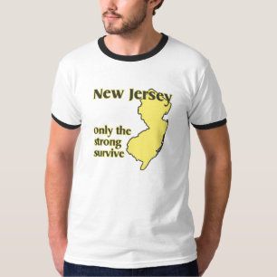 T-shirt NJ seulement que les forts survivent