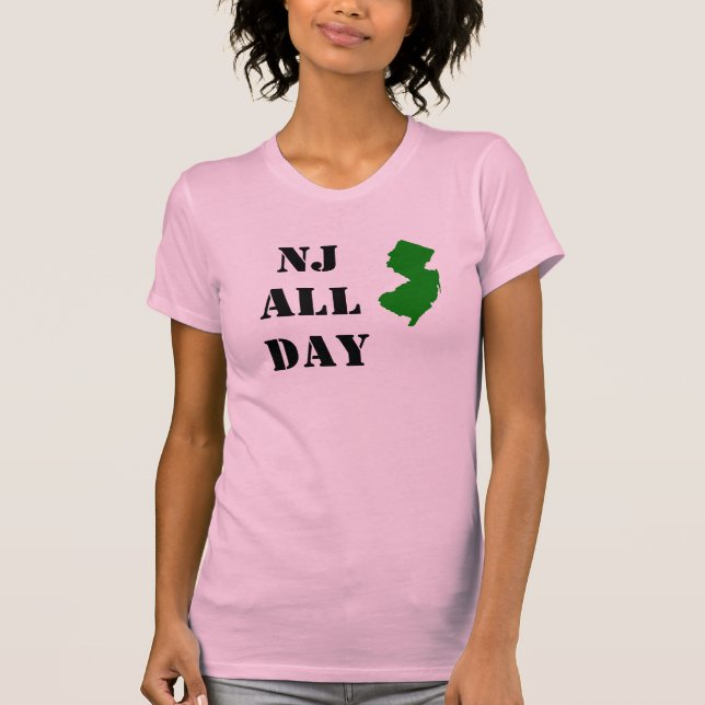 T-shirt NJ toute la journée (Devant)
