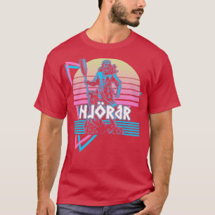 T-shirt Njord Njordr Norse Dieu Norse Mythologie Retro