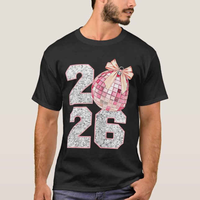 T-shirt Nk Coquette 2026 New Year Shirt _ Aesthetic Holida (Devant)
