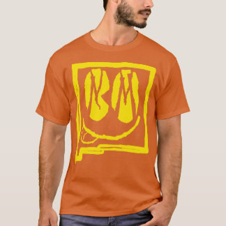 T-shirt NM Eyes Nouveau Mexique Grunge Souriant Visage noi